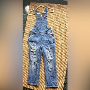 Refuge denim overalls